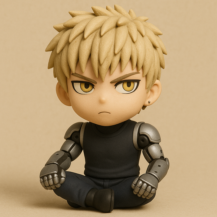 Genos One punch man chibi cute