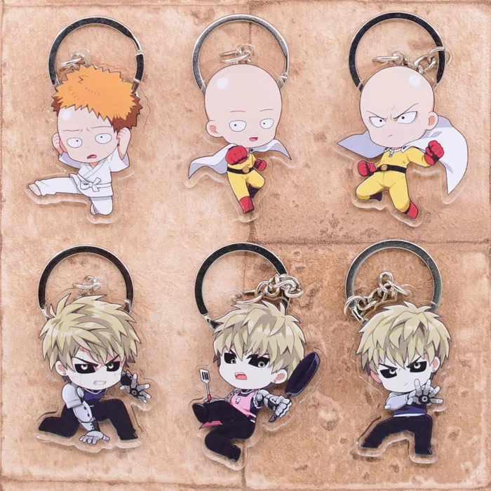 Móc khóa One Punch Man Saitama Anime Genos chibi siêu anh hùng ư Phụ kiện  trang trí túi xách Balo | Lazada Việt Nam
