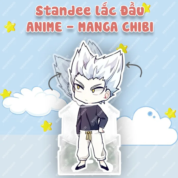 Standee Lắc Đầu One Punch Man Saitama Genos Sonic Garou Anime Manga Nhật  Bản Chibi Cute | Shopee Việt Nam