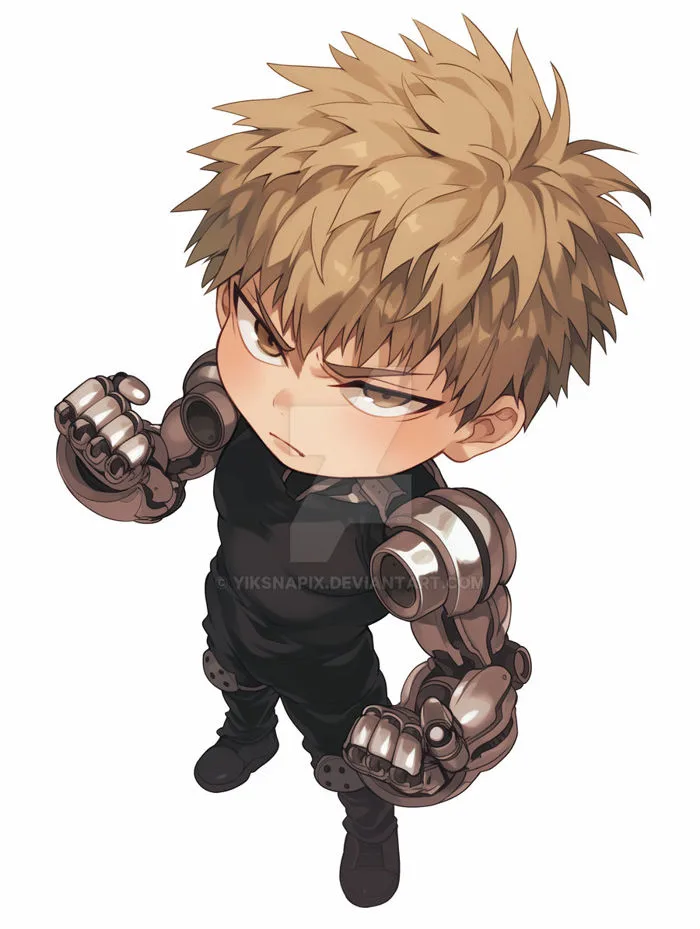 Chibi Genos by yiksnapix on DeviantArt