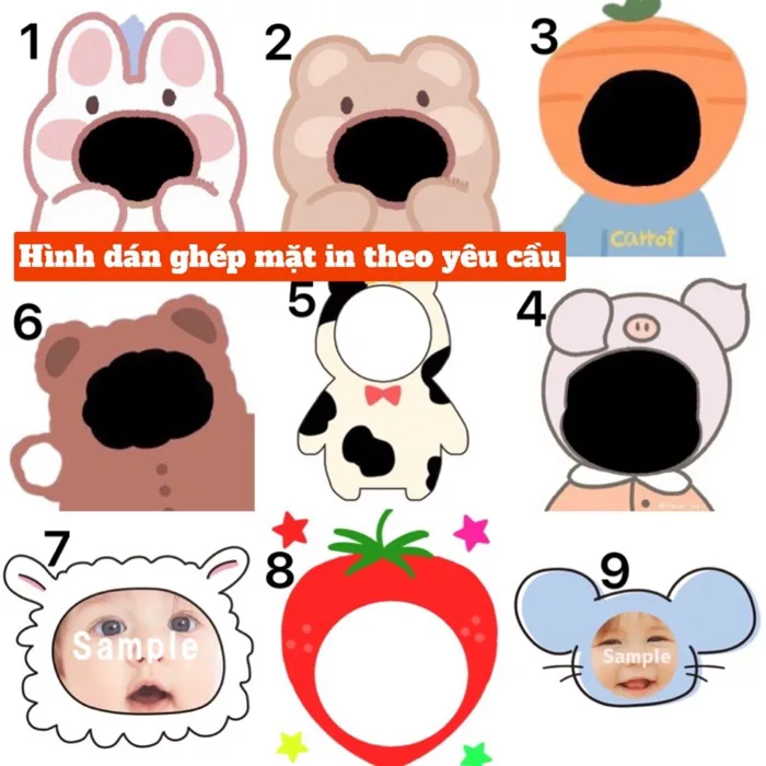 Sticker ghép mặt chibi in theo yêu cầu size 6-10cm / hình dán cute in theo yêu cầu | Shopee Việt Nam Sticker ghép mặt chibi in theo yêu cầu size 6-10cm / hình dán cute in theo yêu cầu | Shopee Việt Nam