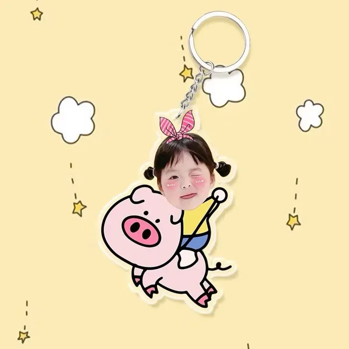 Móc Khóa Mica Chibi Ghép Mặt – Quà Tặng Cá Nhân Hóa Dễ Thương - Xưởng In Thiên Nam Móc Khóa Mica Chibi Ghép Mặt – Quà Tặng Cá Nhân Hóa Dễ Thương - Xưởng In Thiên Nam