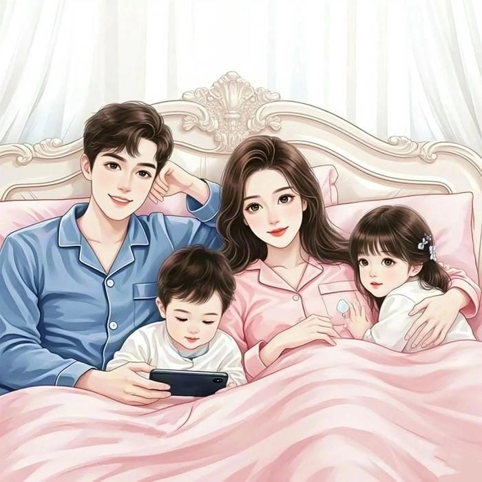 Cập nhật ảnh Gia đình chibi hot trend đẹp nhất năm nay