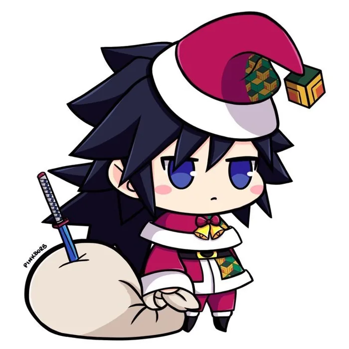 Bộ sưu tập hình ảnh ông già Noel chibi cho mùa Giáng sinh