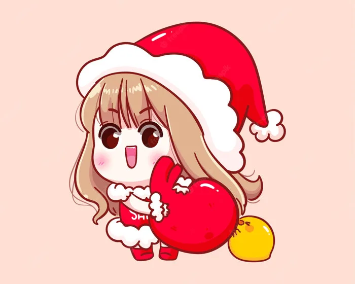 Hình ảnh Anime giáng sinh chibi đẹp nhất