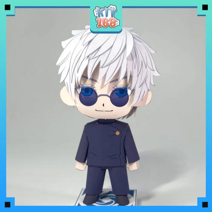 Mô hình giấy Anime Game Chibi Gojo Satoru ver 3 - Jujutsu Kaisen + kit hộp  trang trí | Lazada Việt Nam