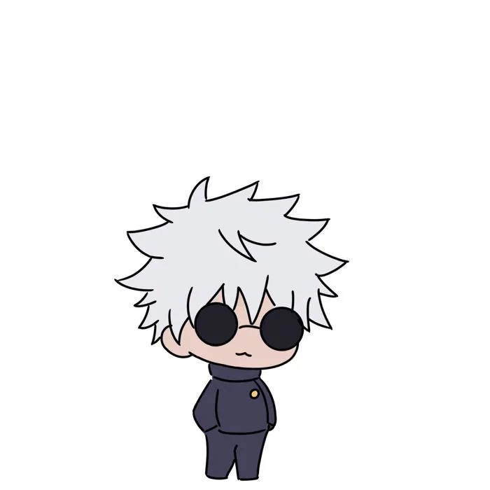 196+ Ảnh Gojo chibi cute vẽ dễ thương biểu cảm hài hước