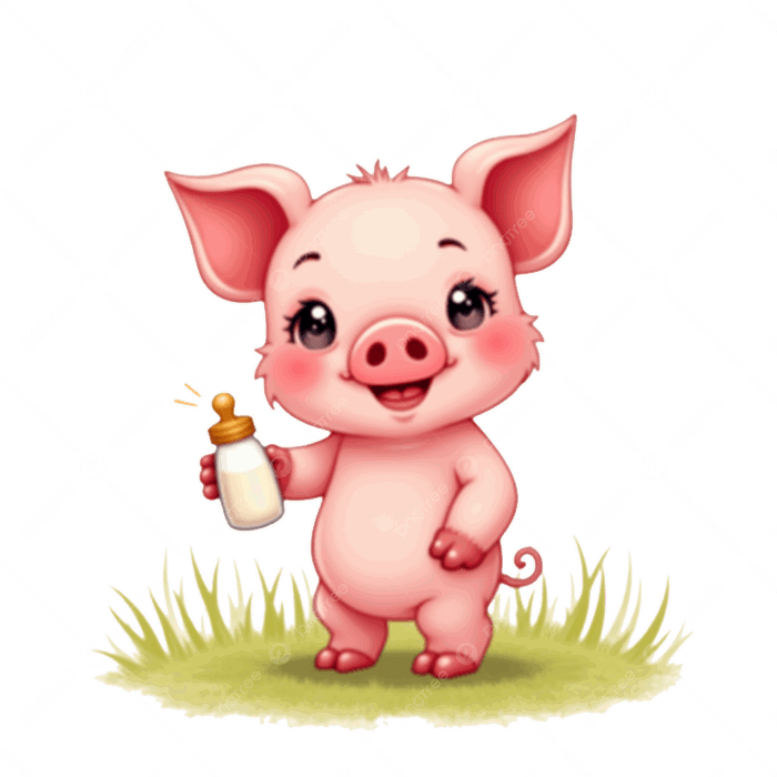 Hình ảnh Heo Con Chibi Theo Phong Cách Dễ Thương PNG , Clipart Heo Con, Con Lợn, Heo Con PNG trong suốt và Vector để tải xuống miễn phí