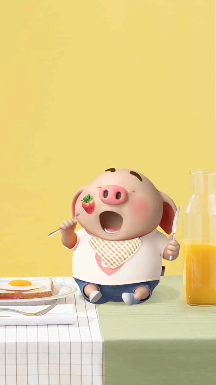 Ảnh Heo Chibi Cute: 47+ Hình Heo Con Dễ Thương Chibi Đẹp Nhất