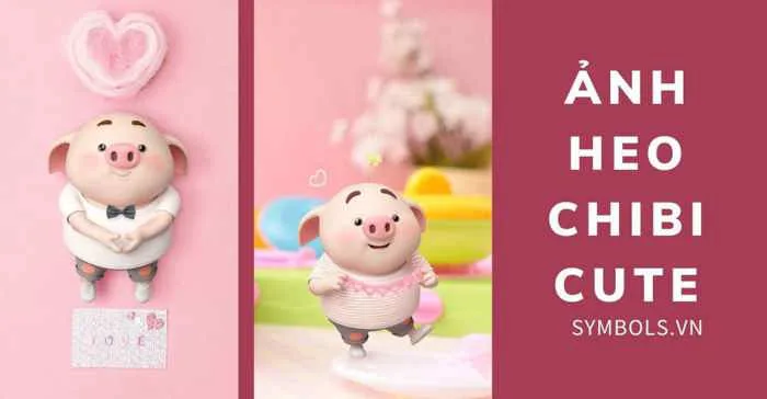Ảnh Heo Chibi Cute: 47+ Hình Heo Con Dễ Thương Chibi Đẹp Nhất