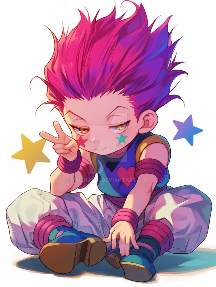 Chibi Hisoka by yiksnapix on DeviantArt Chibi Hisoka by yiksnapix on DeviantArt