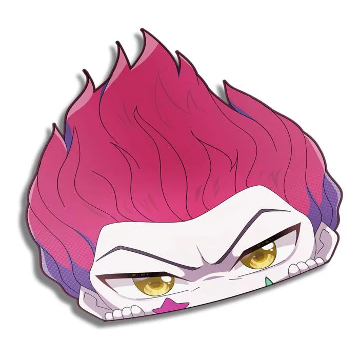 Hisoka Peeker Sticker: Anime Chibi Kawaii - 5 Hisoka Peeker Sticker: Anime Chibi Kawaii - 5