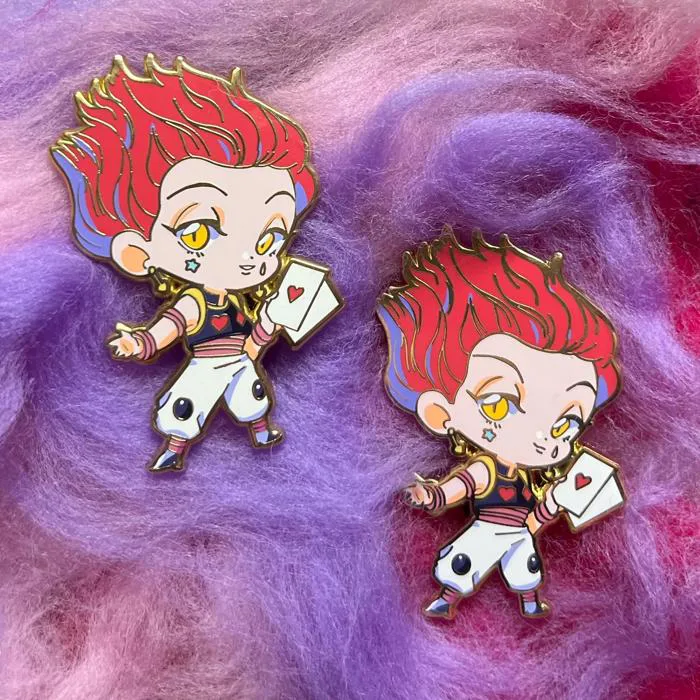 Hisoka Chibi – MilkBreadPins Hisoka Chibi – MilkBreadPins