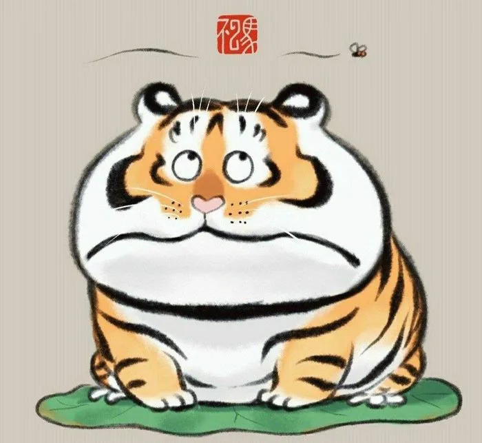Hình ảnh hổ mập chibi dễ thương, đáng yêu và đẹp nhất