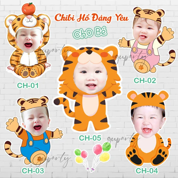 Chibi Hổ Thôi Nôi Sinh Nhật Cho Bé Trai Bé Gái | Lazada Việt Nam