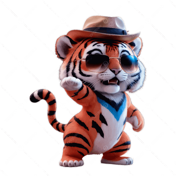Hình ảnh Hổ Chibi Thời Trang Hợp Thời Trang Và Vui Tươi PNG , Hổ Chibi, Con Hổ, Chibi Dễ Thương PNG trong suốt và Vector để tải xuống miễn phí
