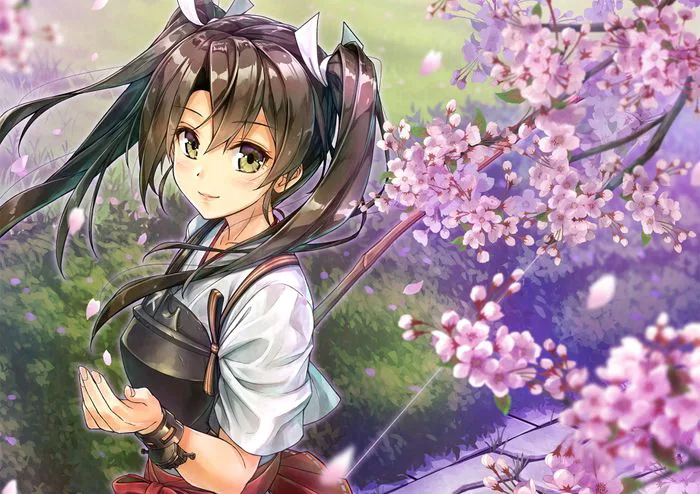 Những hình ảnh anime hoa anh đào đẹp mê hoặc