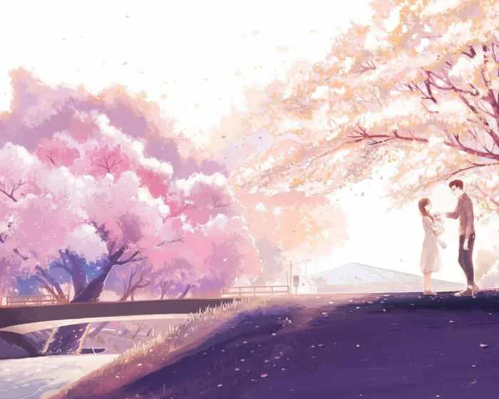 Ảnh Hoa Anh Đào Anime Tuyệt Đẹp [Bộ 96+ Hình Siêu Cute]