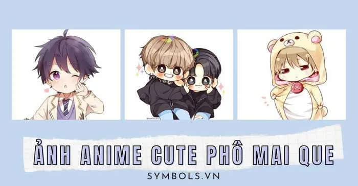 Ảnh Anime Cute Phô Mai Que Đẹp [102+ Hình Siêu Cute]