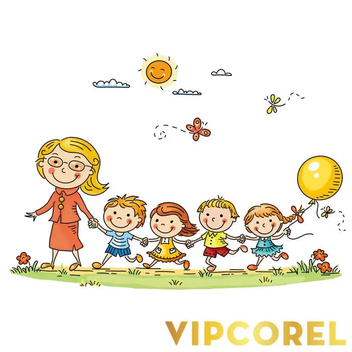 Tổng hợp ảnh chibi cô giáo và học sinh file PNG | VIPcorel.com - Thư viện mẫu thiết kế đồ họa CorelDRAW (CDR).