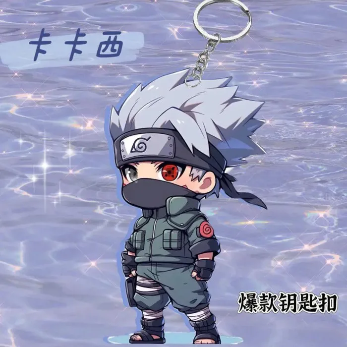 Móc khóa Naruto Acrylic Chibi Sasuke Kakashi Itachi Jiraiya Orochimaru  Deidara mô hình Anime treo balo làm quà tặng đẹp | Shopee Việt Nam
