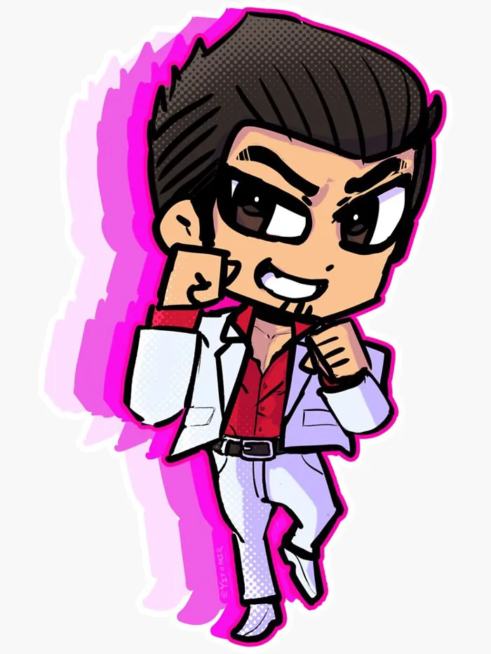 Kiryu Kazuma Yakuza Rush Style Chibi 