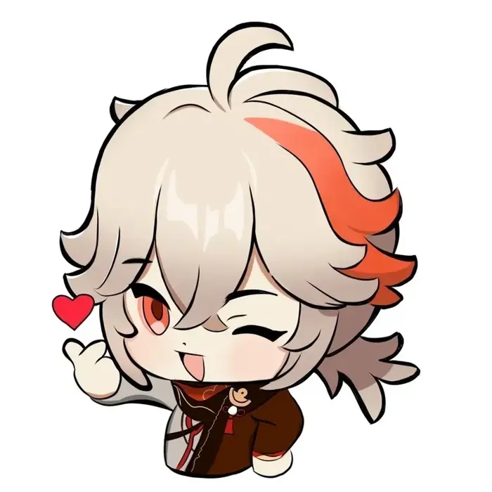 Bộ ảnh Kazuha chibi nhẹ nhàng tinh tế khiến tim tan chảy