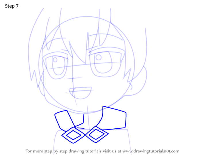 How to Draw Kazuma Satou from Isekai Quartet (Isekai Quartet) Step by Step  | DrawingTutorials101.com