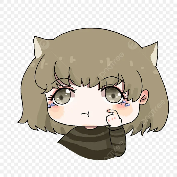 Hình ảnh Cô Gái Anime Khóc Biểu Cảm Hoạt Hình Dễ Thương Vẽ Tay Phiên Bản Q Nhân Vật Avatar PNG , Phim Hoạt Hình, Nữ Sinh, Khóc PNG miễn phí tải