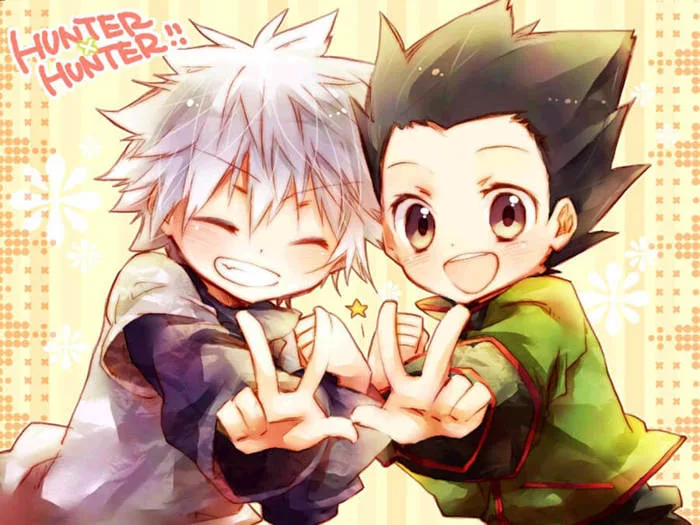 Ảnh nền Gon và Killua cute - AnhAnime.Com