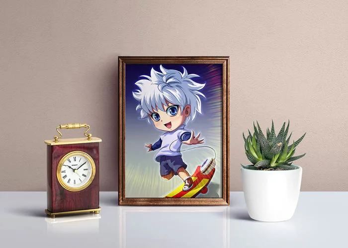 Killua Chibi Mini Print – YanimatorART