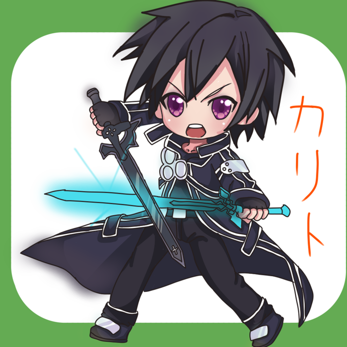 kirito chibi Usagi Bon - Illustrations ART street