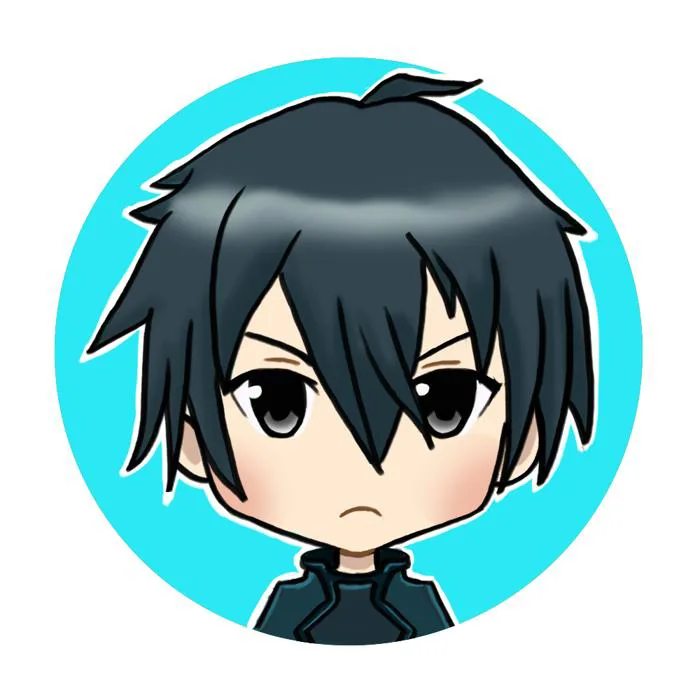 Kirito Chibi Icon by 01nuno on DeviantArt