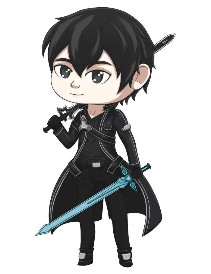 ArtStation - Kirito Chibi