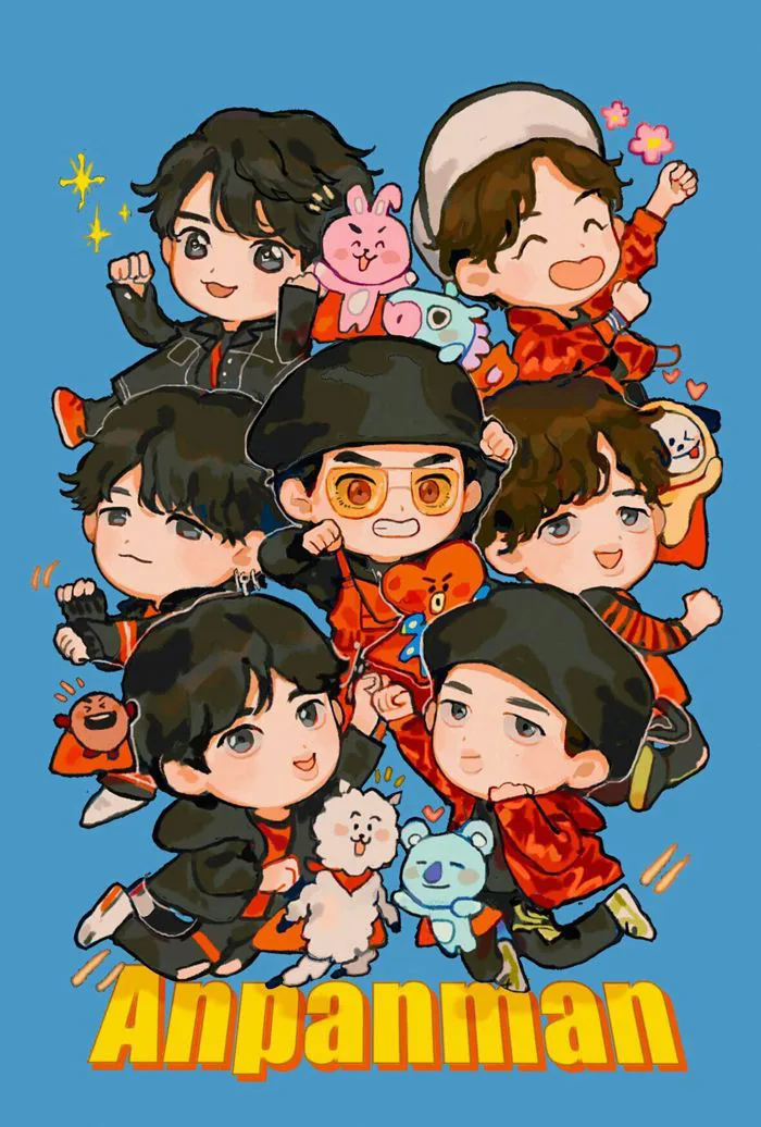 100+ Hình ảnh Chibi BTS đẹp nhất