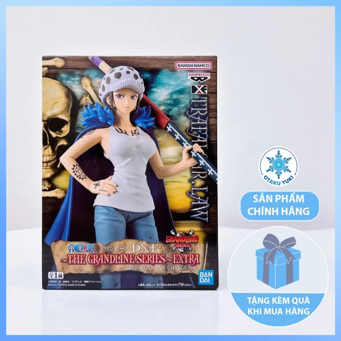 Mô Hình Trafalgar Law Girl - One Piece DXF The Grandline Series Extra  Ehange Ver Figure Chính Hãng (Banpresto)