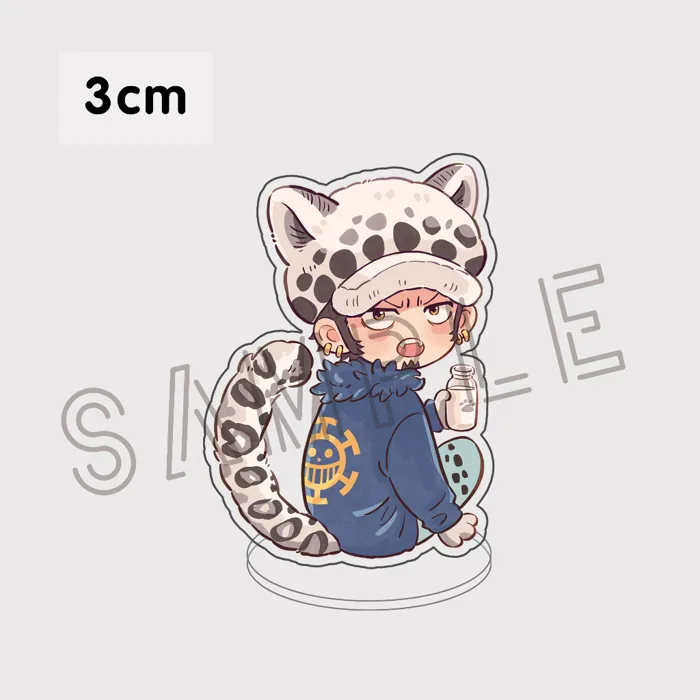 3CM) MÔ HÌNH Standee LUFFY LAW ONE PIECE ver BÁO CON anime ĐẢO HẢI TẶC  tượng mica acrylic chibi xinh xắn | Lazada Việt Nam