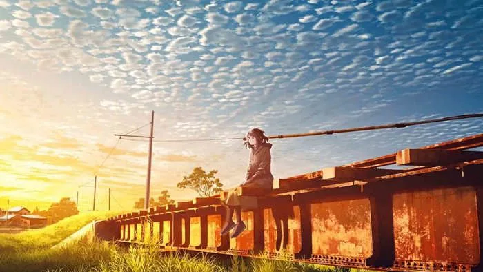 99+ Ảnh Anime CHILL Buồn 🌇😌💿, Lofi, Hình Nền Hoàng Hôn Buồn Chill