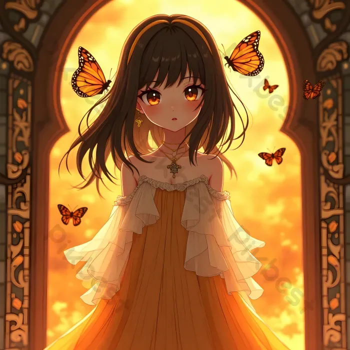 Tải miễn phí Dễ Thương Chibi Lofi Anime Manga Cô Gái Ngày Lễ Tình Nhân Trái  Tim Nền Nền | JPG chuyên nghiệp - Pikbest