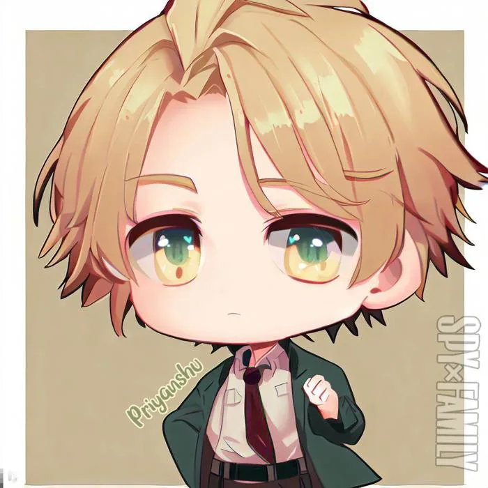 Loid Forger anime chibi art by Priyanshu3102 on DeviantArt