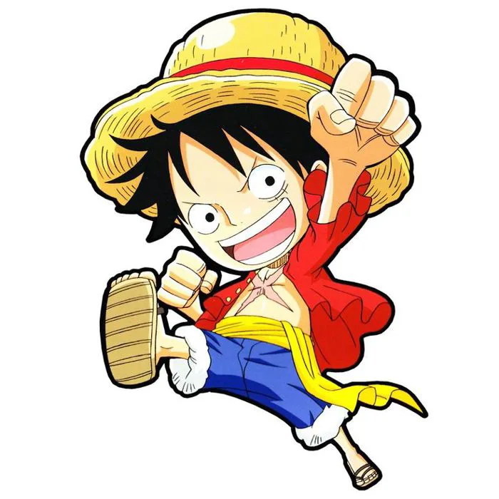 Luffy Chibi One Piece Anime Transparent Background | One piece characters  luffy, One piece chibi manga,