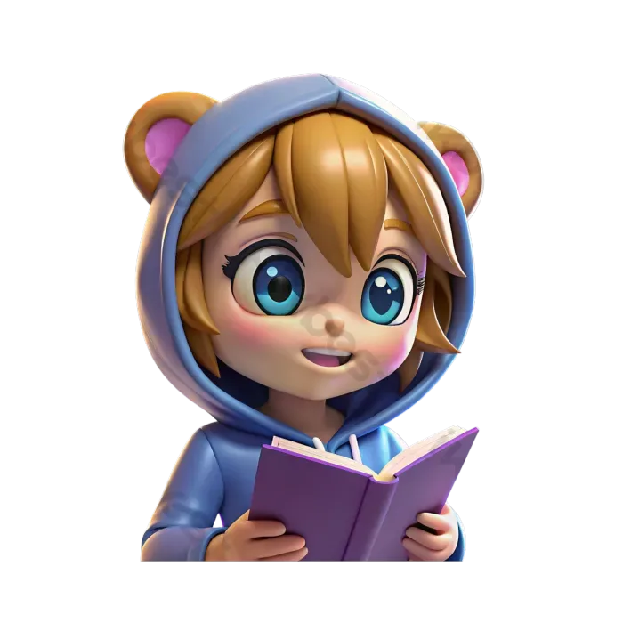 Tải miễn phí Cô Gái Anime Dễ Thương Mặc áo Hoodie ấm Cúng đọc Một Cuốn Sách  Mê Hoặc Minh Họa Công cụ đồ họa | PNG chuyên nghiệp - Pikbest
