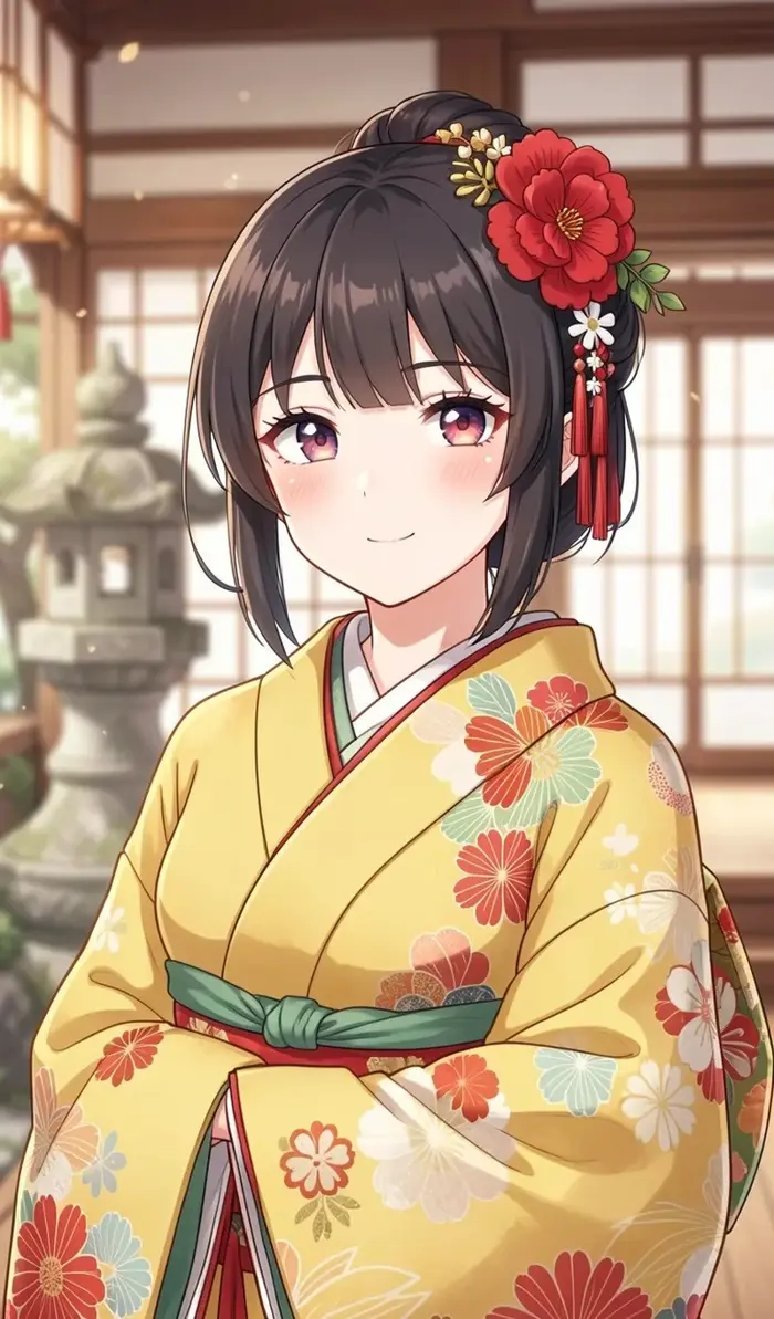 200+ Hình ảnh anime nữ mặc kimono lung linh, duyên dáng nhất