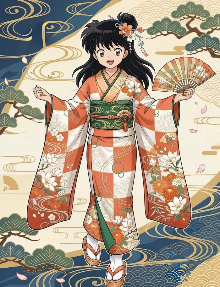 200+ Hình ảnh anime nữ mặc kimono lung linh, duyên dáng nhất