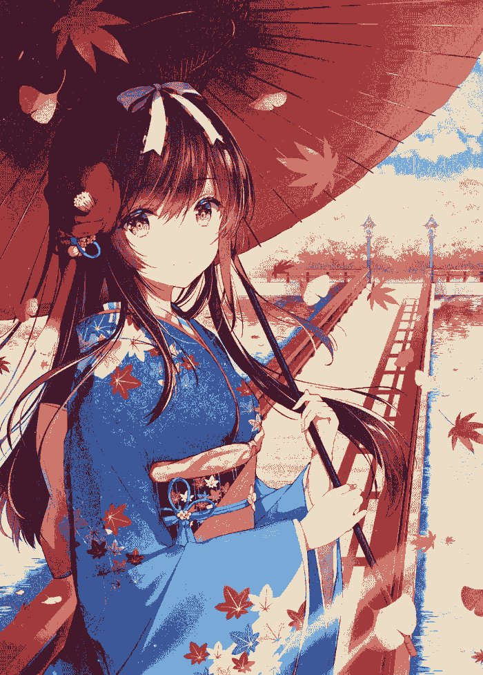 Ảnh Anime Mặc Kimono Ngắn Hiếm [107+ Hình Mặc Kimono Đẹp Nhất]