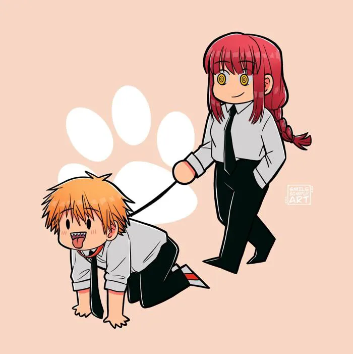 Denji và Makima 🐾 : r/ChainsawMan