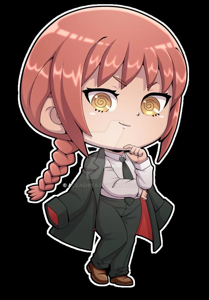 Makima Chibi Chainsaw Man by aceashiya on DeviantArt