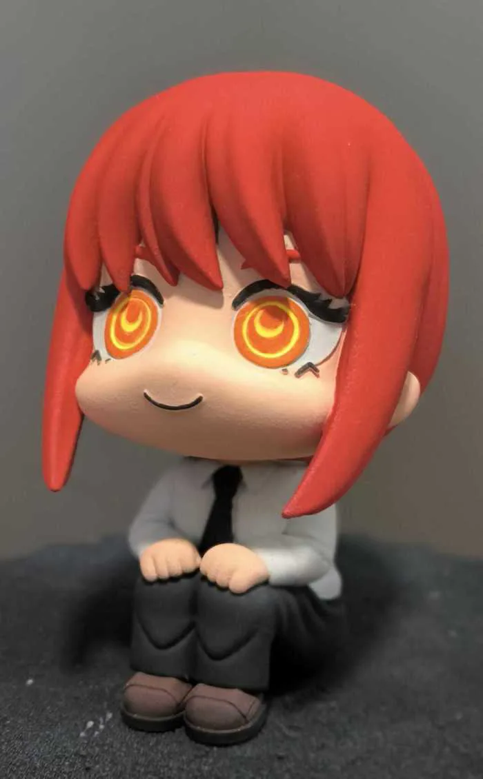 💬 Makima chibi・ STL File for 3D printing・Cults