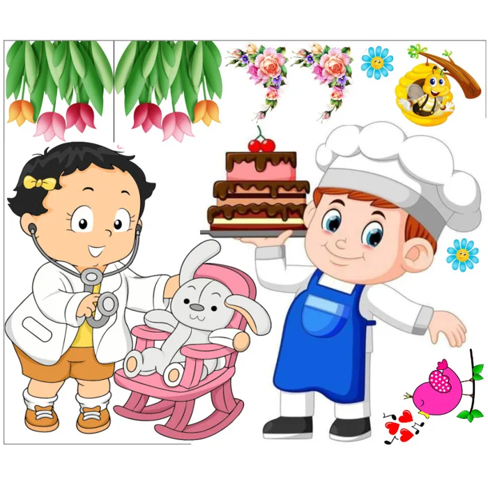 Decal mầm non chibi nhiều mẫu tùy chọn | Shopee Việt Nam