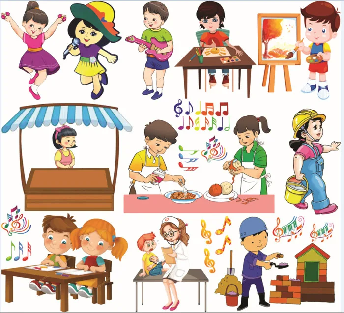 Hình chibi trang tri mầm non in đề can siêu nét Trang Trí Mầm Non Chất Liệu  Vinyl Mẫu 2 Trang Trí Mầm Non Không Cần Pin Bảo Hành 6 Tháng -
